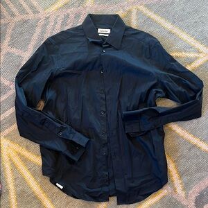 Calvin Klein black dress shirt  👔
